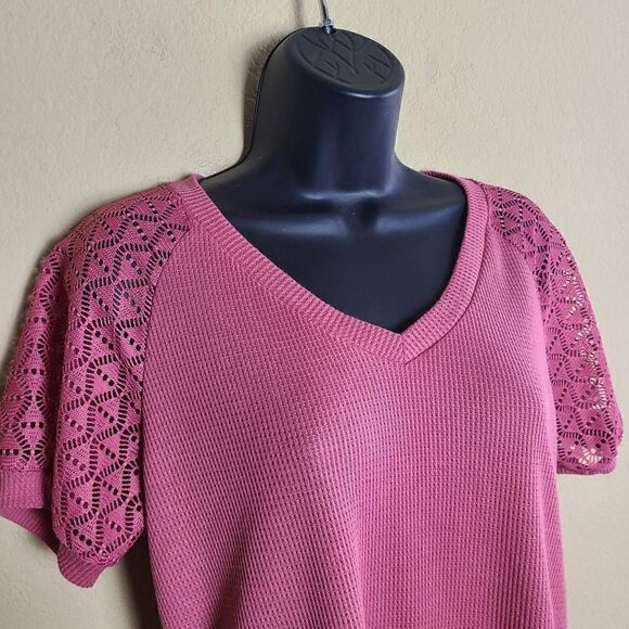 Miholl Lace Sleeve Blouse  - Picture 3 of 7